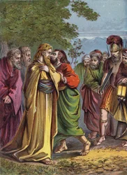 Christus wird von Judas verraten